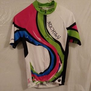 Nuckily medium Short Sleeve Cycling Jersey multicolor